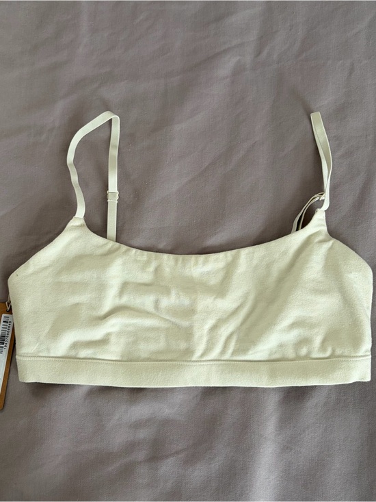 SKIMS Other - New with tags Skims Cotton jersey scoop bralette